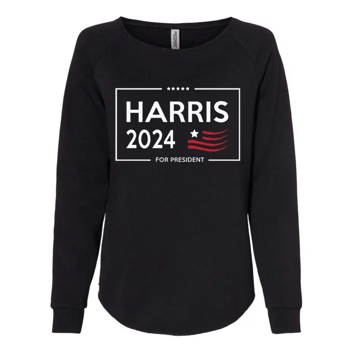 Kamala Harris 2024 For President Campaign Womens California Wash Sweatshirt