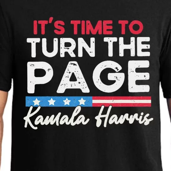 Kamala Harris 2024 ItS Time To Turn Page Pajama Set