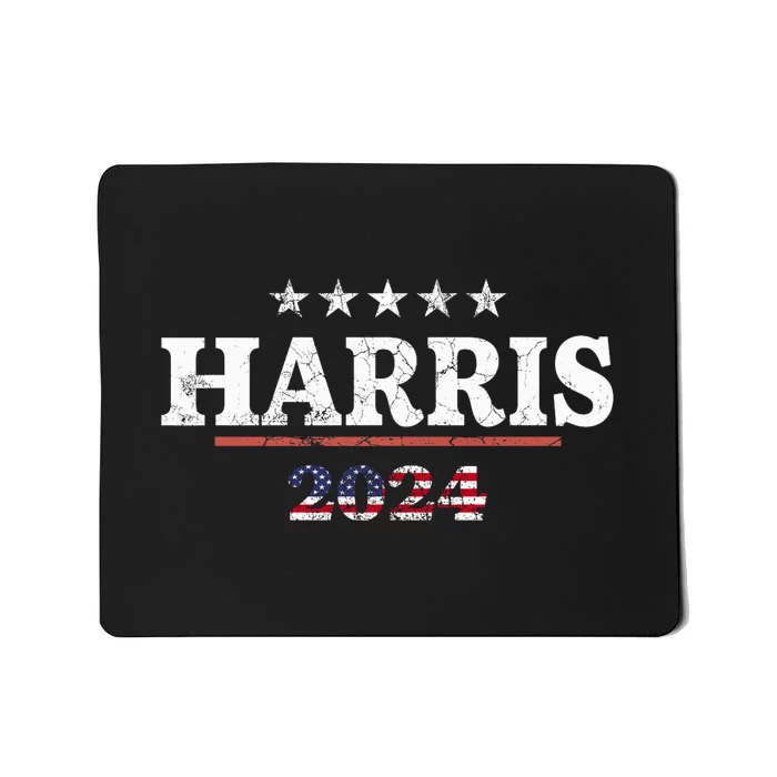 Kamala Harris 2024 | Flag America Vote 2024 Mousepad