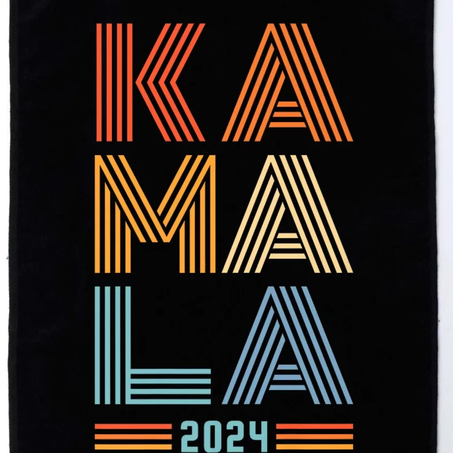 Kamala Harris 2024 Presidential Election Platinum Collection Golf Towel