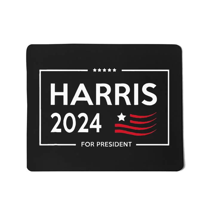 Kamala Harris 2024 For President Campaign Mousepad