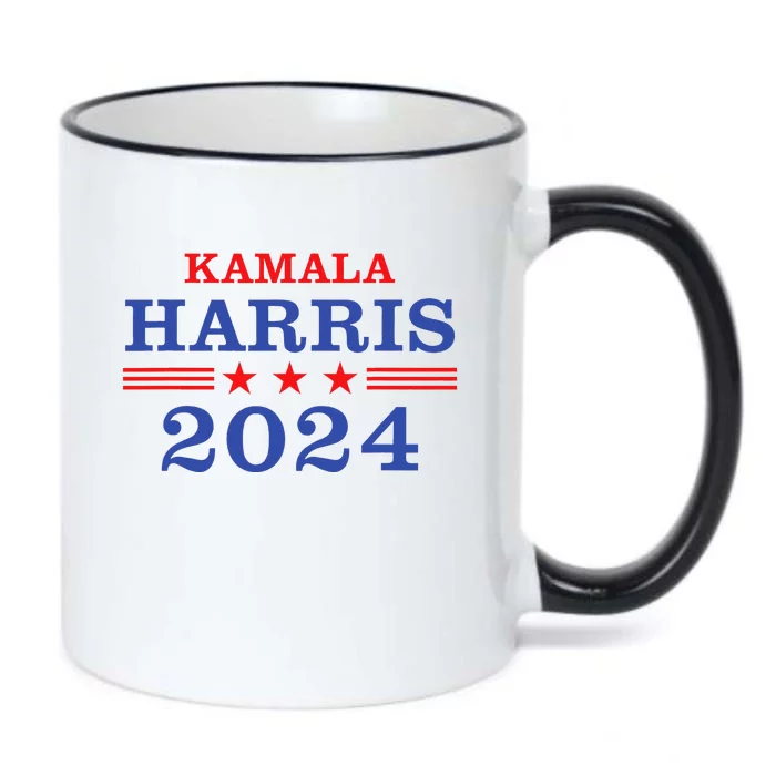 Kamala Harris 2024 For President Campaign Black Color Changing Mug