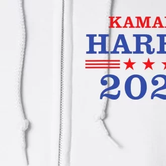 Kamala Harris 2024 For President Campaign Full Zip Hoodie