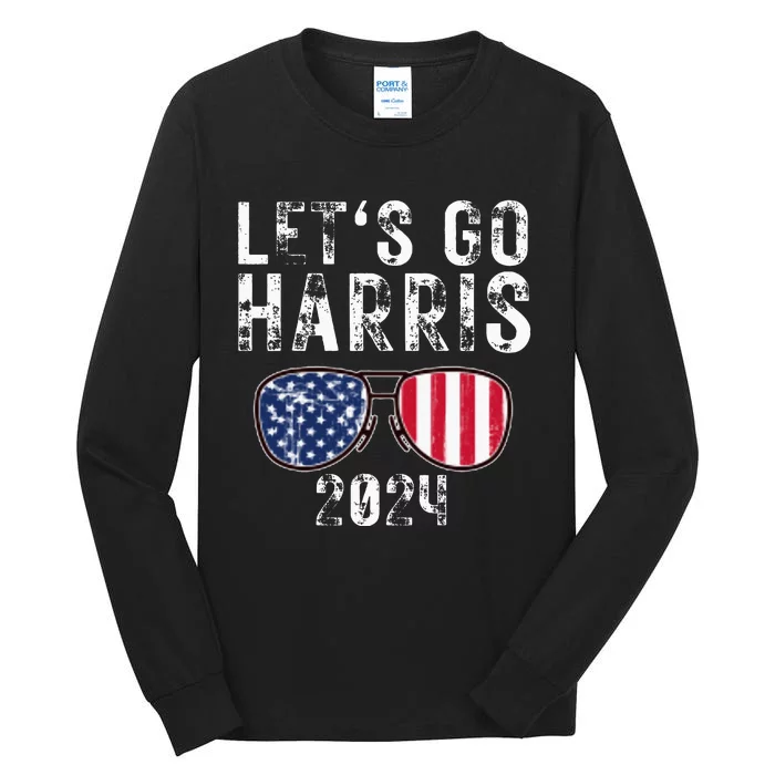 Kamala Harris 2024 For President Campaign Tall Long Sleeve T-Shirt