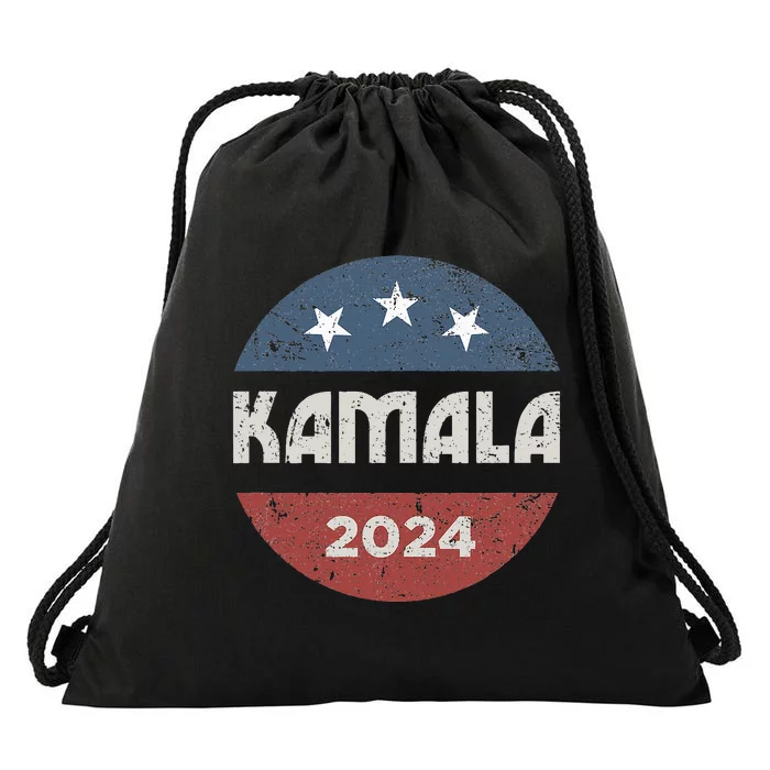 Kamala Harris 2024 For President Campaign Drawstring Bag