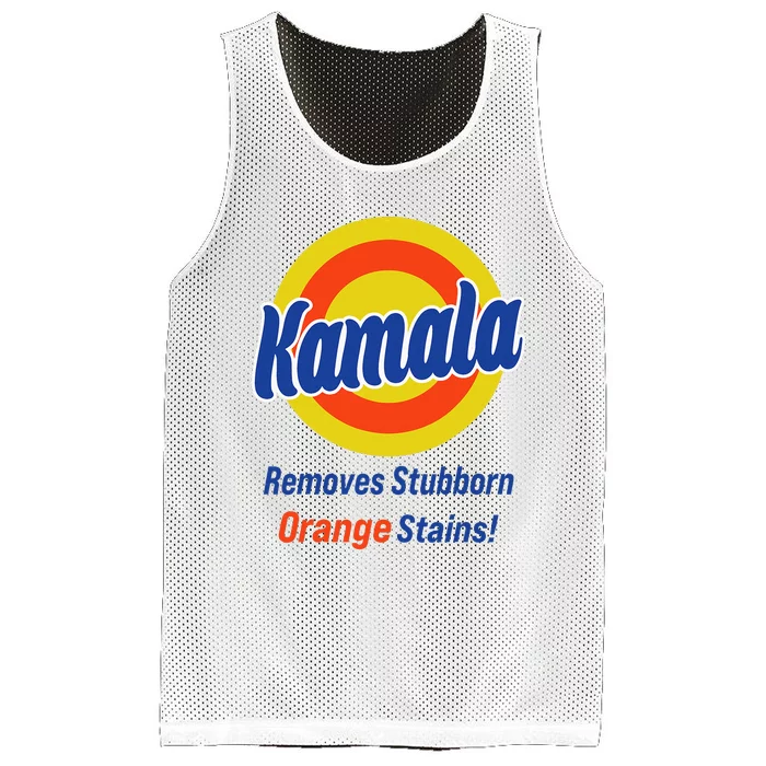 Kamala Harris 2024 Removes Stubborn Orange Stains Mesh Reversible Basketball Jersey Tank