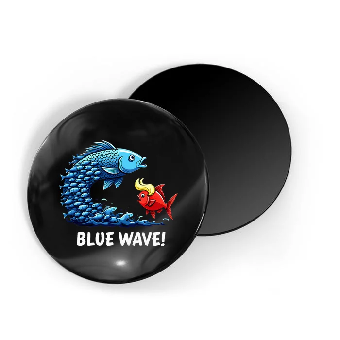 Kamala Harris 2024 Blue Wave Magnet