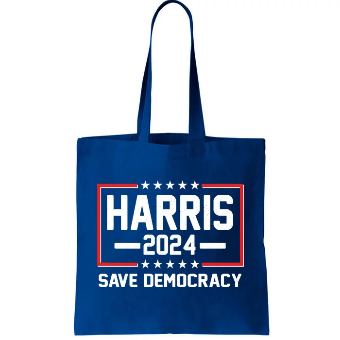 Kamala Harris 2024 Save Democracy Tote Bag