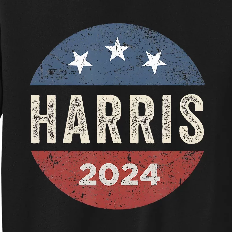 Kamala Harris 2024 For President Campaign Us Flag Tall Sweatshirt