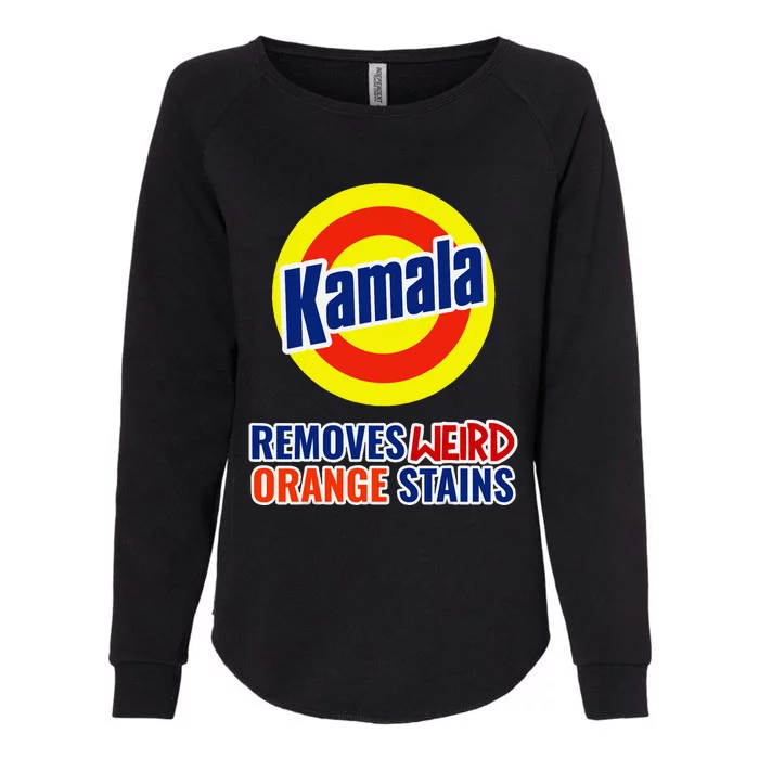 Kamala Harris 2024 Removes Stubborn Weird Orange Stains Womens California Wash Sweatshirt