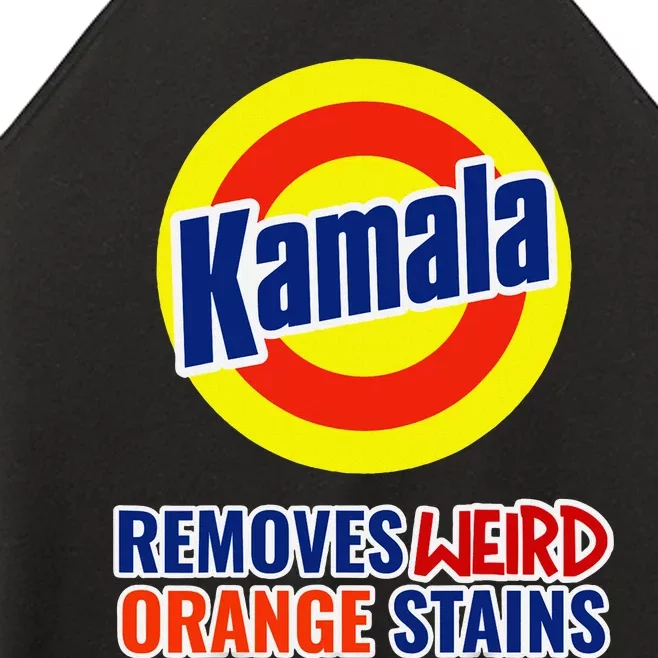 Kamala Harris 2024 Removes Stubborn Weird Orange Stains Women’s Perfect Tri Rocker Tank