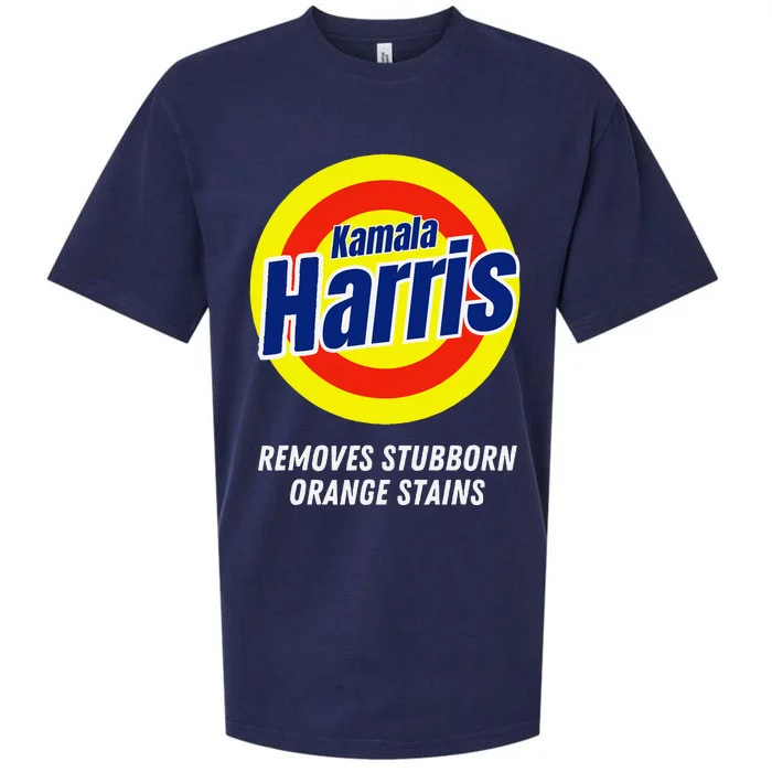 Kamala Harris 2024 Removes Stubborn Orange Stains Humorous Sueded Cloud Jersey T-Shirt