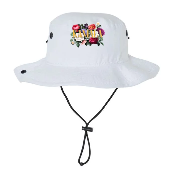 Kamala Harris 2024 Cute Beautiful Floral Flowers Legacy Cool Fit Booney Bucket Hat