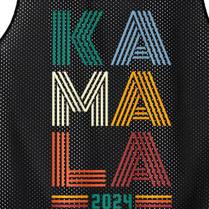 Kamala Harris 2024 Presidential Election Mesh Reversible Basketball Jersey Tank