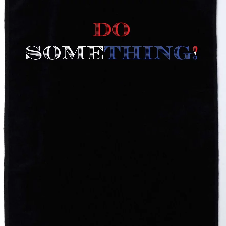 Kamala Harris 2024 Election Michelle Obama Do Something Platinum Collection Golf Towel