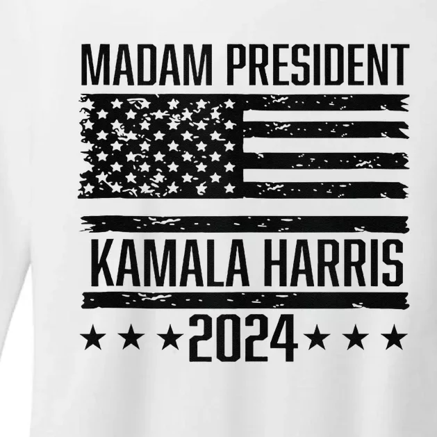 Kamala Harris 2024 Womens CVC Long Sleeve Shirt