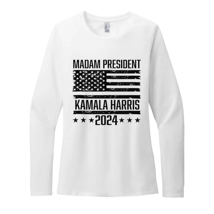 Kamala Harris 2024 Womens CVC Long Sleeve Shirt