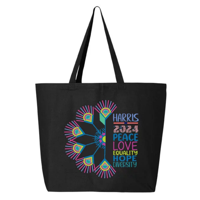 Kamala Harris 2024 Presidential Election Historic Usa 25L Jumbo Tote