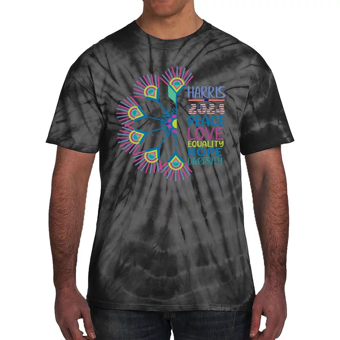 Kamala Harris 2024 Presidential Election Historic Usa Tie-Dye T-Shirt