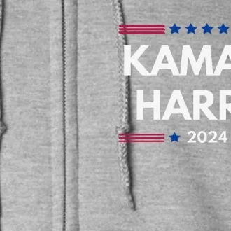 Kamala Harris 2024 For President Full Zip Hoodie