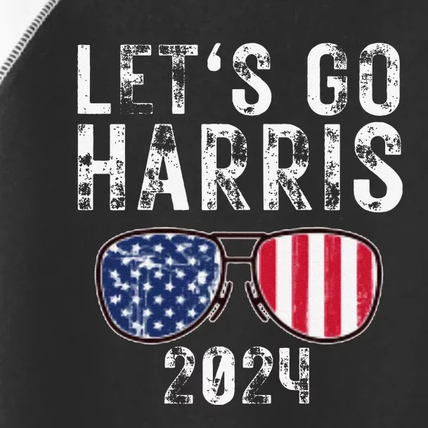 Kamala Harris 2024 For President Campaign Toddler Fine Jersey T-Shirt