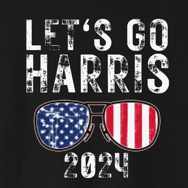 Kamala Harris 2024 For President Campaign Women's Crop Top Tee