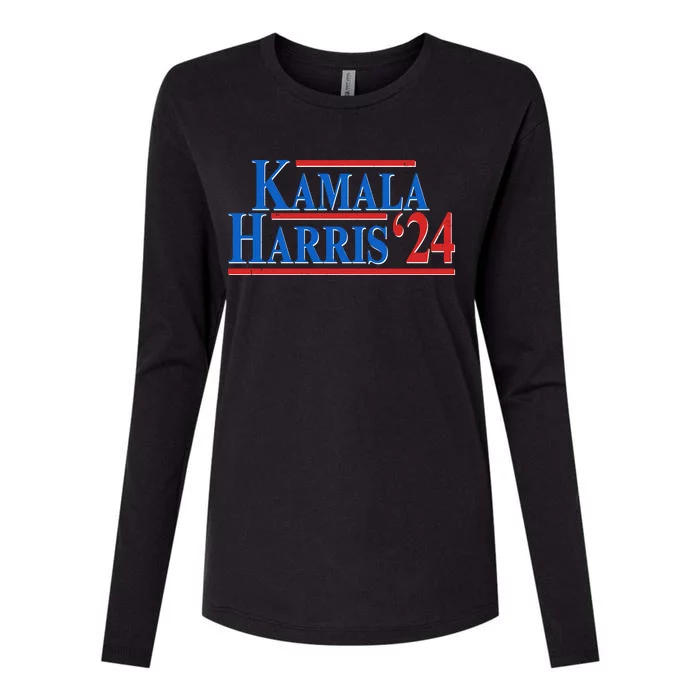 Kamala Harris 2024 Election Womens Cotton Relaxed Long Sleeve T-Shirt