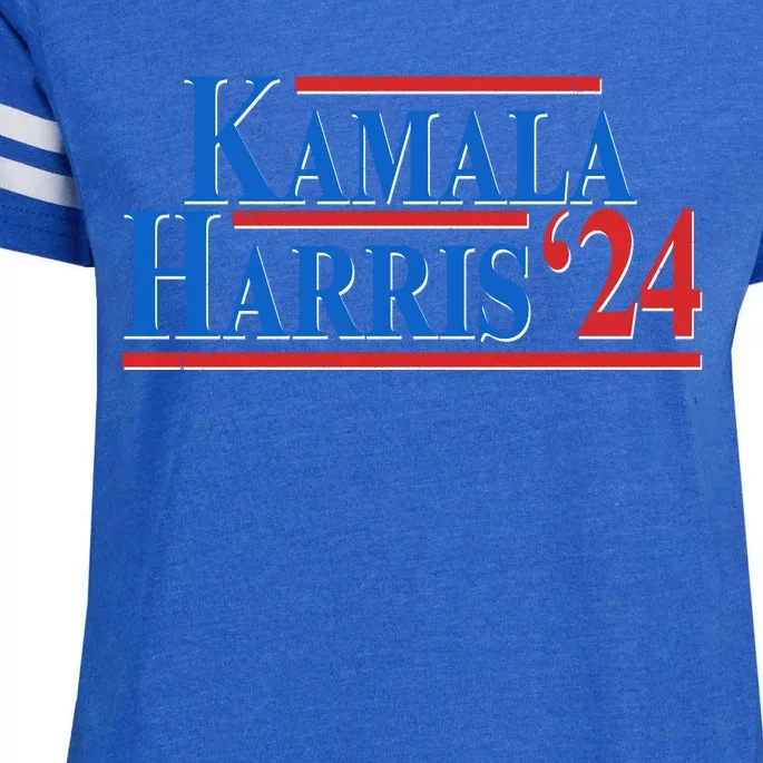 Kamala Harris 2024 Election Enza Ladies Jersey Football T-Shirt