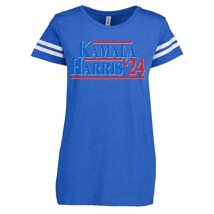 Kamala Harris 2024 Election Enza Ladies Jersey Football T-Shirt