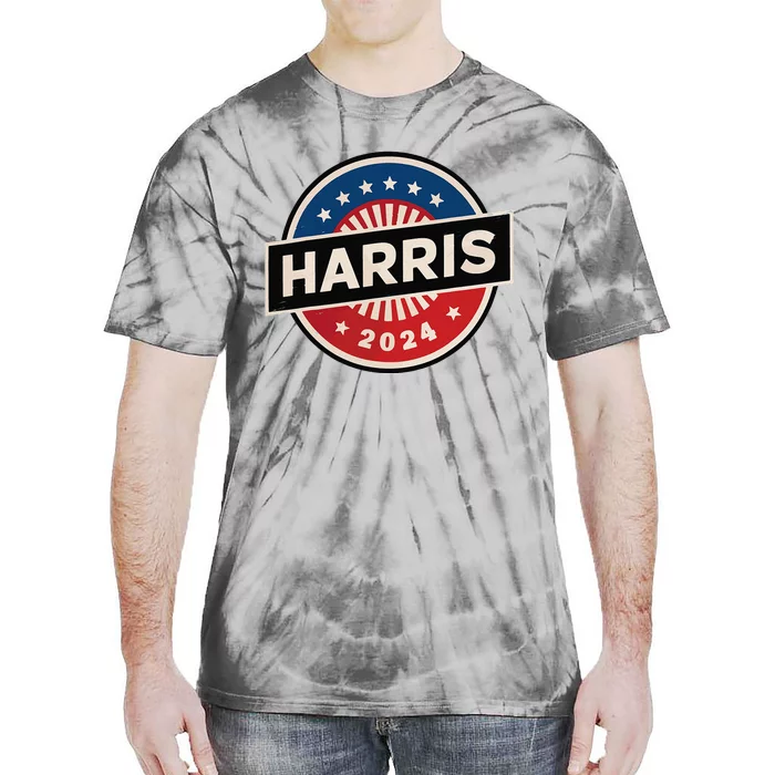 Kamala Harris 2024 For President Campaign 2024 Us Flag Tie-Dye T-Shirt