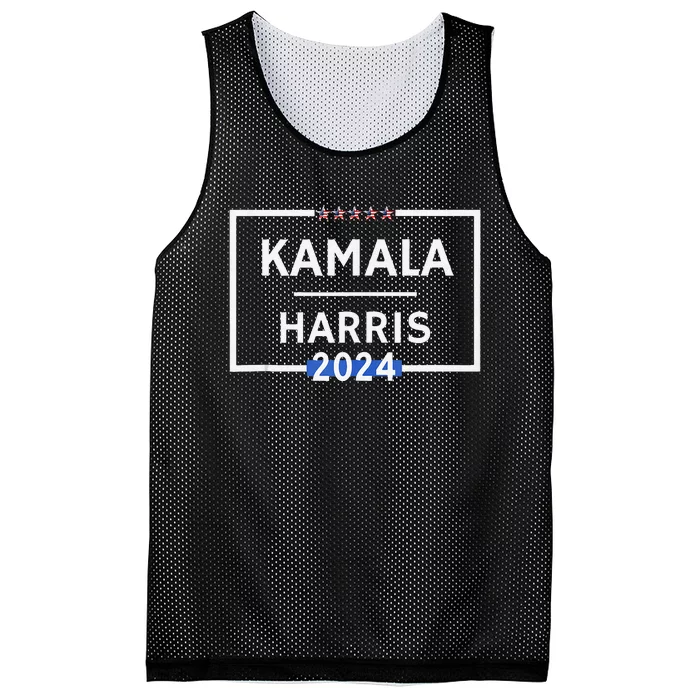 Kamala Harris 2024 For President Is Democratic Party Mesh Reversible Basketball Jersey Tank