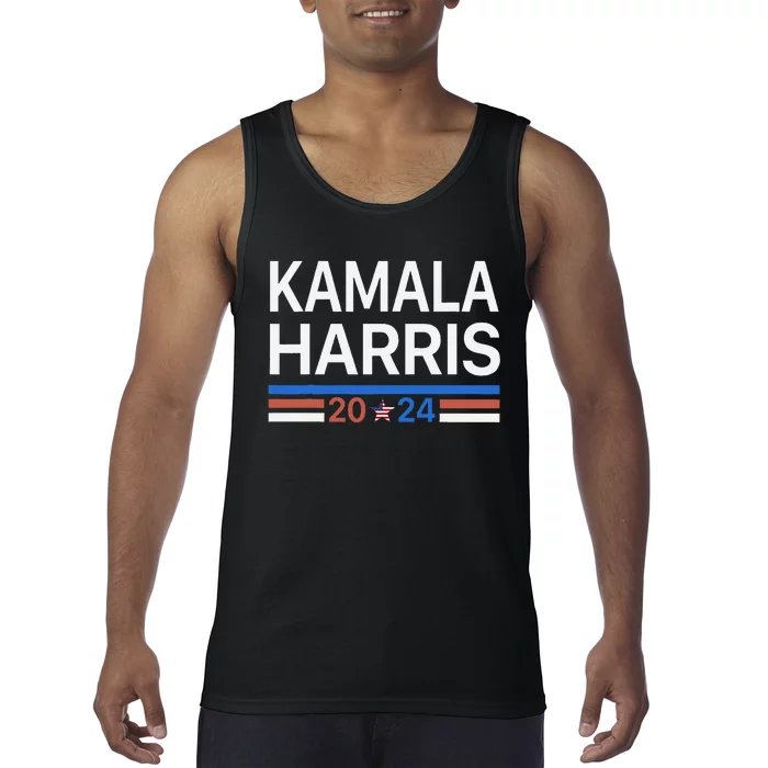 Kamala Harris 2024 For President Campaign Vote Election Tank Top