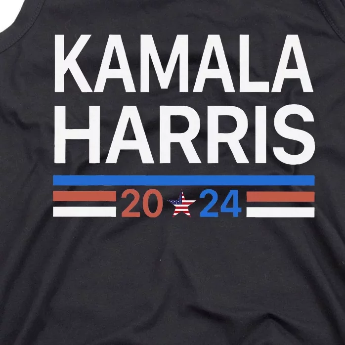 Kamala Harris 2024 For President Campaign Vote Election Tank Top