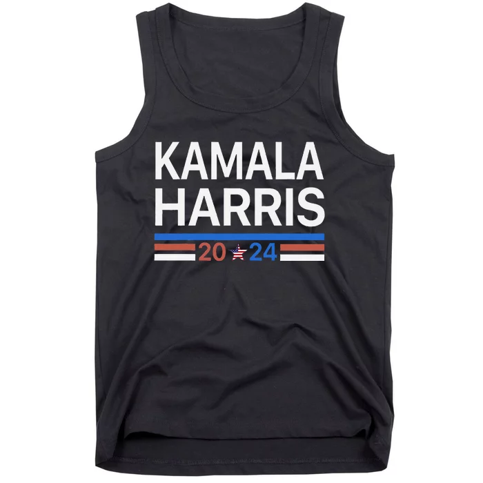 Kamala Harris 2024 For President Campaign Vote Election Tank Top