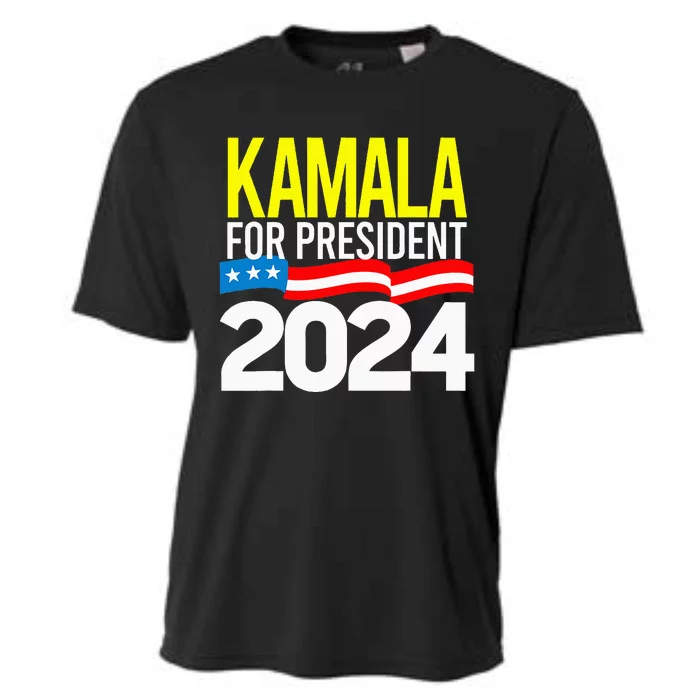 Kamala Harris 2024 For President Vote Cooling Performance Crew T-Shirt