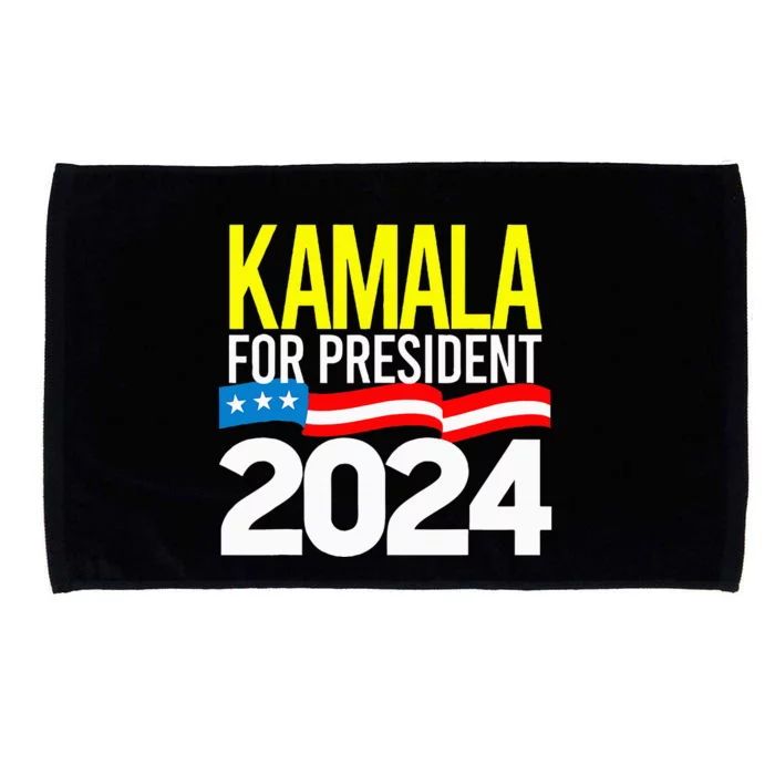 Kamala Harris 2024 For President Vote Microfiber Hand Towel