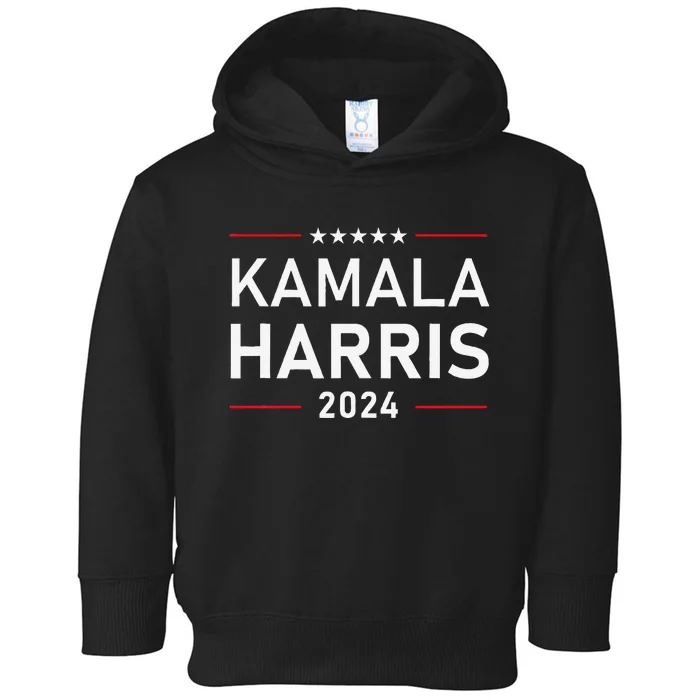 Kamala Harris 2024 Presidential Election Campaign Toddler Hoodie