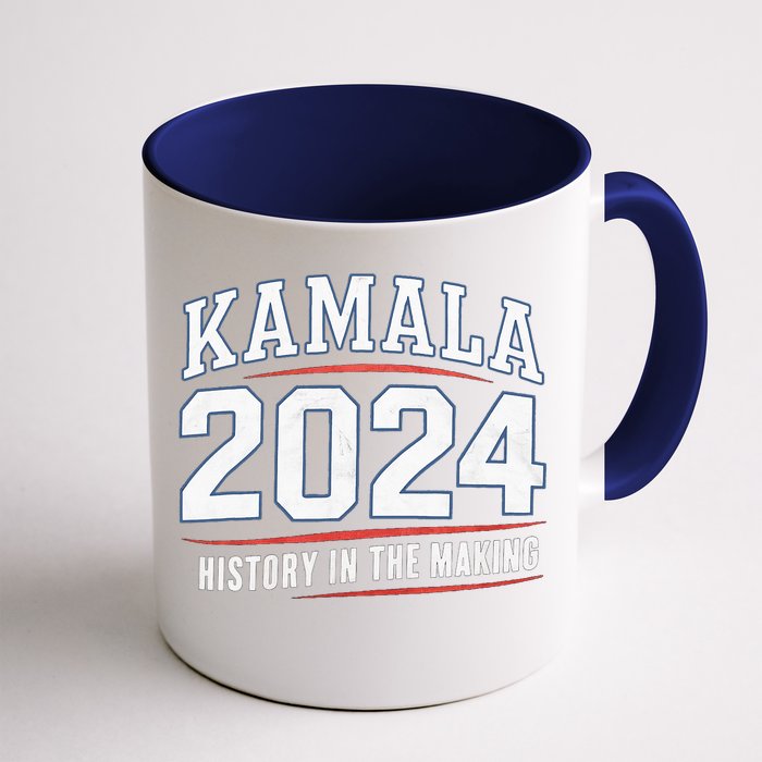 Kamala Harris 2024 History In The Making Kamala Front & Back Coffee Mug