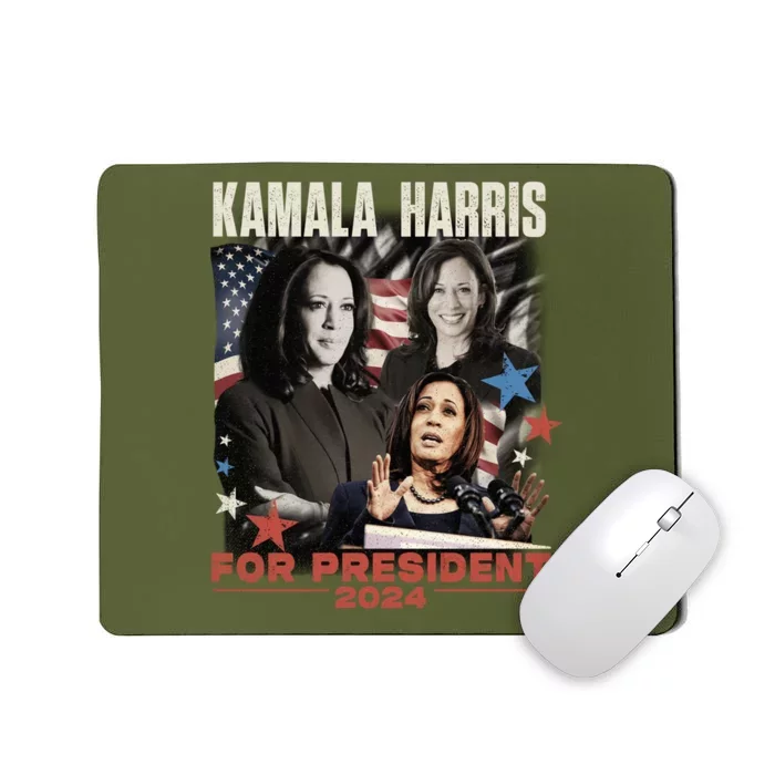 Kamala Harris 2024 For President Election Campaign Mousepad