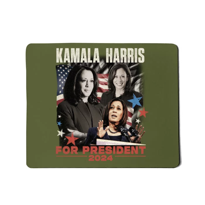 Kamala Harris 2024 For President Election Campaign Mousepad