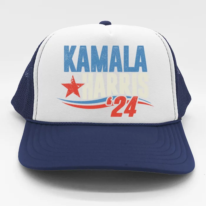 Kamala Harris 2024 For President Election Campaign Trucker Hat