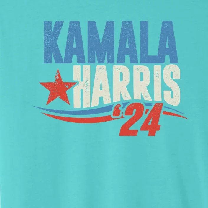 Kamala Harris 2024 For President Election Campaign ChromaSoft Performance T-Shirt