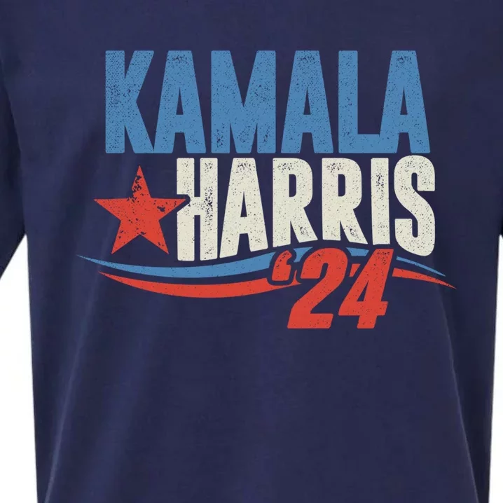 Kamala Harris 2024 For President Election Campaign Sueded Cloud Jersey T-Shirt