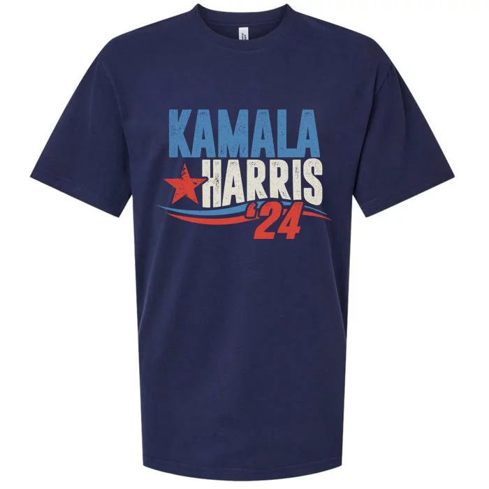 Kamala Harris 2024 For President Election Campaign Sueded Cloud Jersey T-Shirt