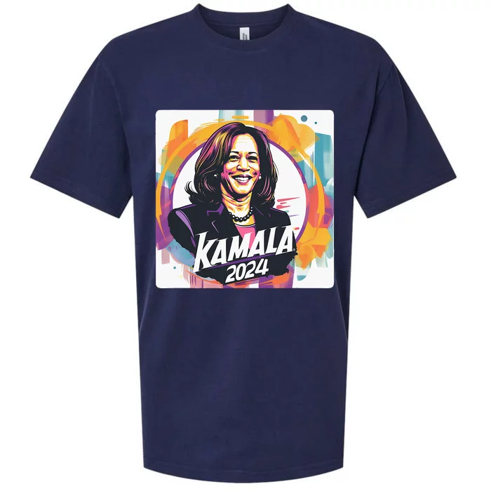 Kamala Harris 2024 24 Madam Vice President Democrat Sueded Cloud Jersey T-Shirt