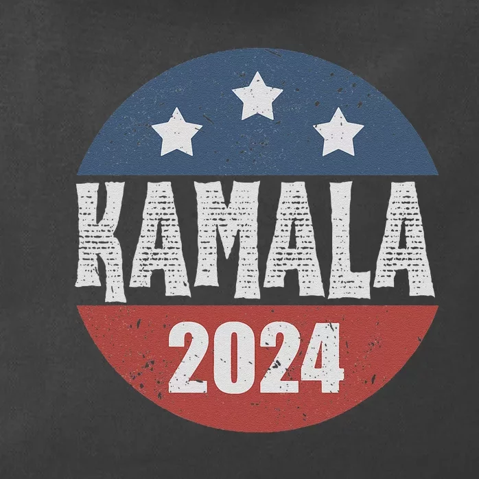 Kamala Harris 2024 For President Campaign Democrats Election Zip Tote Bag