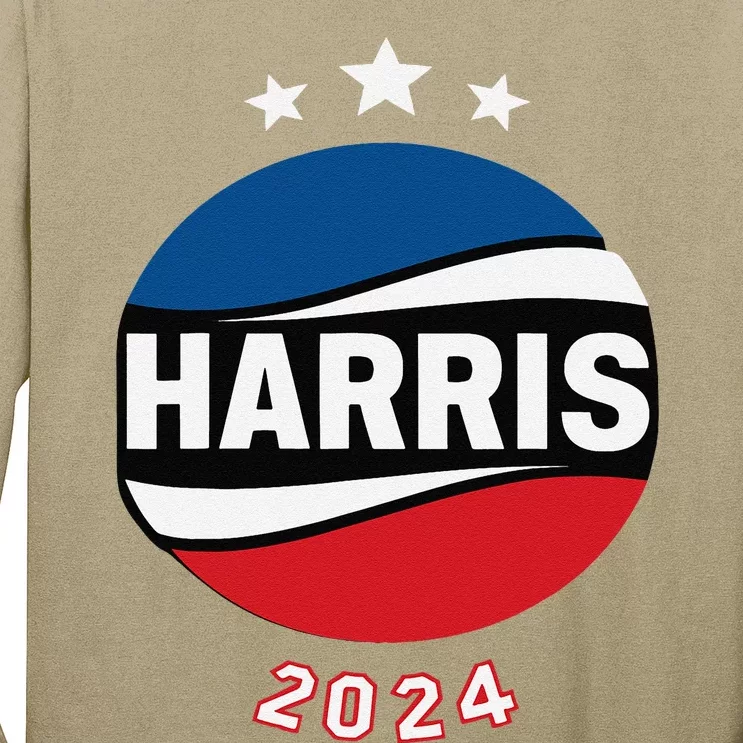 Kamala Harris 2024 Patriotic President Campaign Long Sleeve Shirt