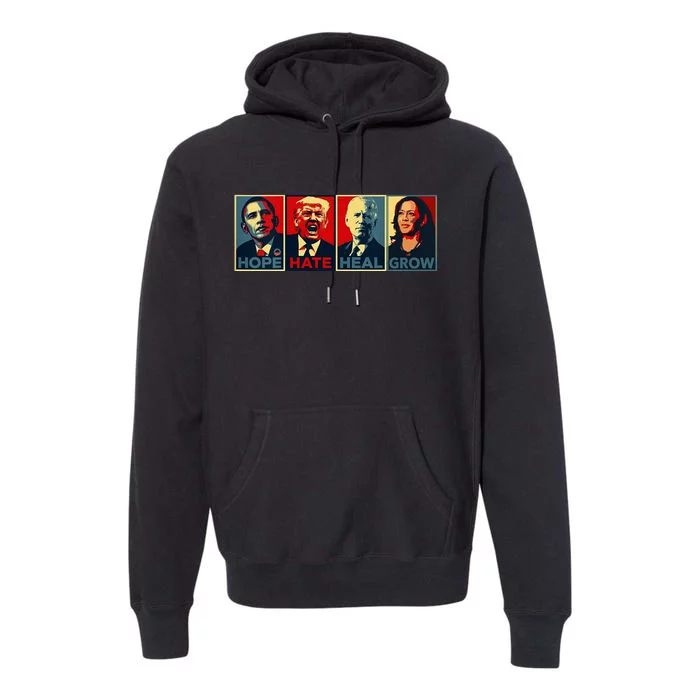 Kamala Harris 2024 V Neck Premium Hoodie