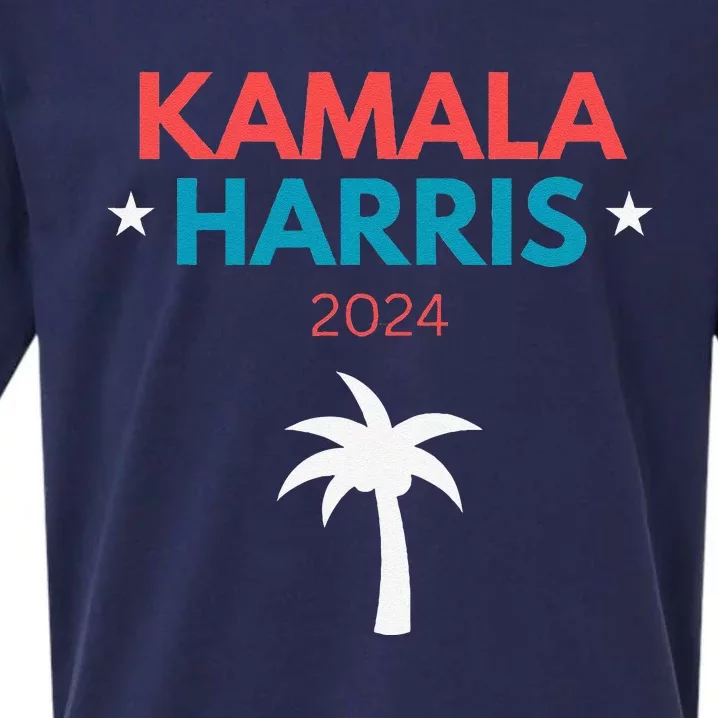 Kamala Harris 2024 Us Election Coconut Funny Meme Design Sueded Cloud Jersey T-Shirt