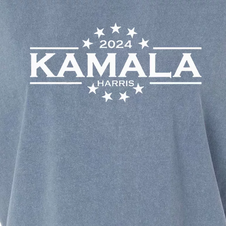 Kamala Harris 2024 Presidential Campaign Democrat Garment-Dyed Women's Muscle Tee